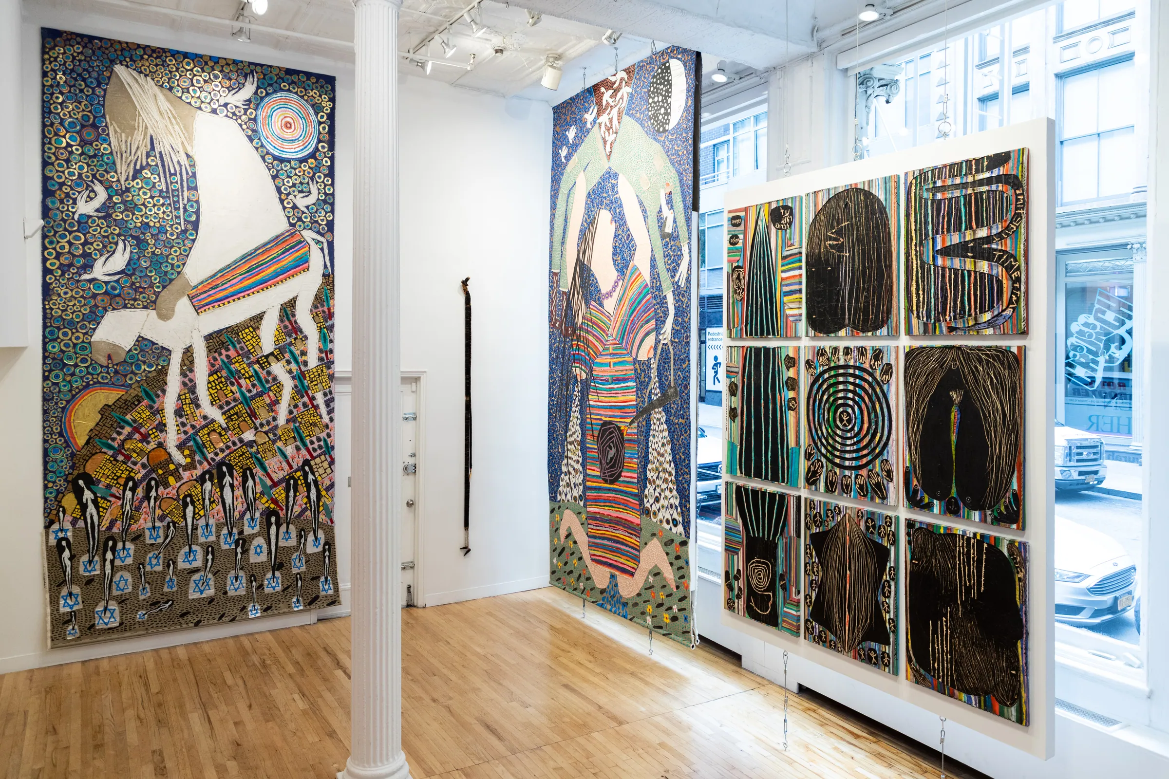 Installation view, HALLEL, 81 Leonard Gallery, New York, 2026